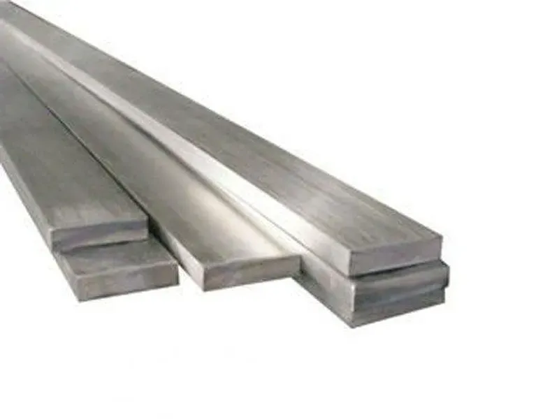 Barra chata de aluminio