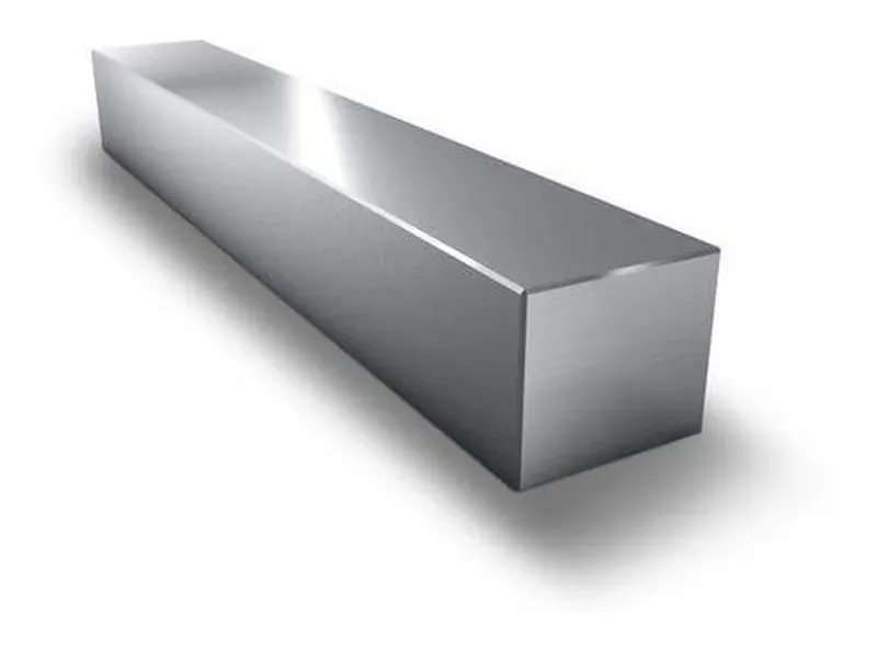 Barra quadrada de aluminio